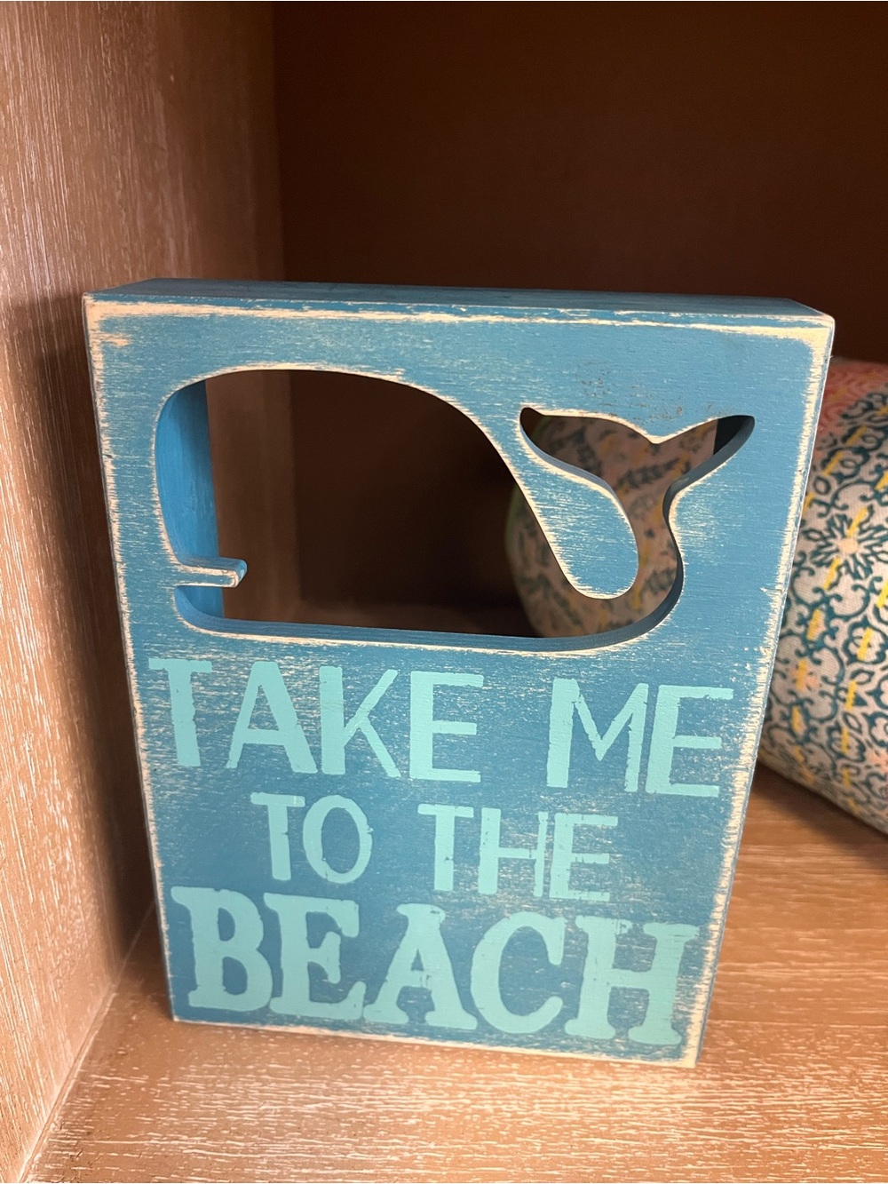 “Take Me to the Beach” Wooden Art